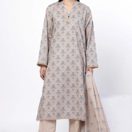 Khaadi Printed Lawn 3 Piece SS1158B