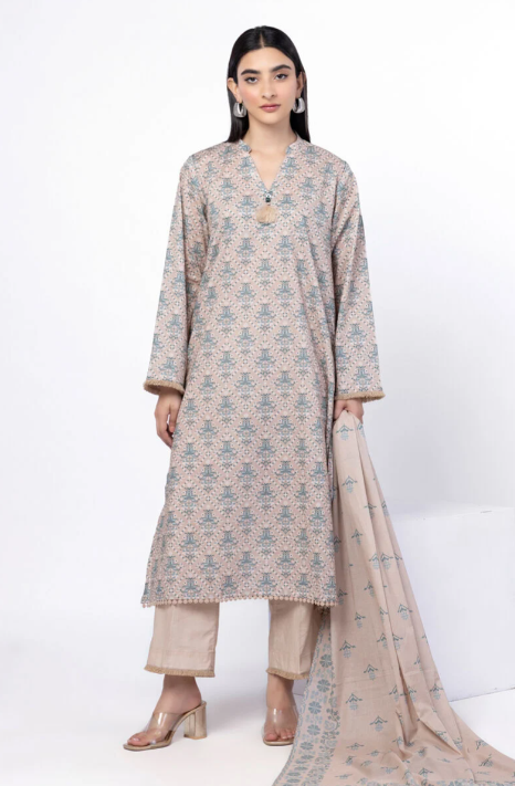 Khaadi Printed Lawn 3 Piece SS1158B