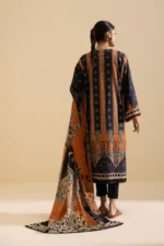 Sapphire Printed Lawn 3 Piece in Black Color DAYZ22V213WS