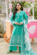 Zellbury Chikankari Embroidered Cotton 3 Piece WUC25E34029