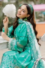 Zellbury Chikankari Embroidered Cotton 3 Piece WUC25E34029