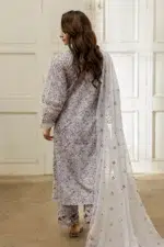 Zellbury Chikankari Embroidered Cotton 3 Piece WUC25E34030