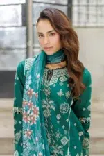 Zellbury Chikankari Embroidered Cotton 3 Piece WUC25E34034