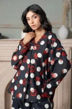 Zellbury Embroidered Lawn Shirt Shalwar in Black Color WUS26E20531