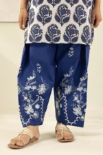Zellbury Embroidered Lawn Shirt Shalwar in Blue Color WUS26E20602