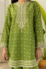 Zellbury Embroidered Lawn Shirt Shalwar in Green Color WUS26E20603