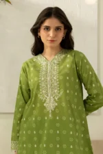 Zellbury Embroidered Lawn Shirt Shalwar in Green Color WUS26E20603