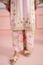 Zellbury Embroidered Lawn Shirt Shalwar in Pink Color WUS26E21199