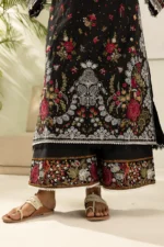 Zellbury Embroidered Lawn 3 Piece Blacl Color WUS26E30456