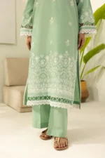 Zellbury Embroidered Lawn 3 Piece in Green Color WUS26E30568