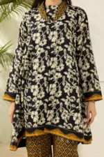 Zellbury Digital Printed Lawn 2 Piece in Black Color WUS26X20463