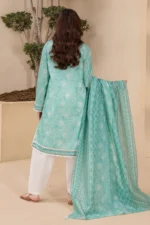 Zellbury Printed Lawn Shirt Dupatta Blue Color WUS26X20594