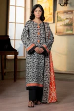 Zellbury Printed Lawn Shirt Dupatta Beige Color WUS26X20661