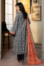 Zellbury Printed Lawn Shirt Dupatta Beige Color WUS26X20661