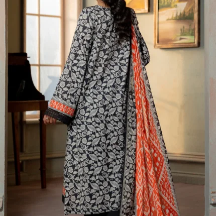 Zellbury Printed Lawn Shirt Dupatta Beige Color WUS26X20661