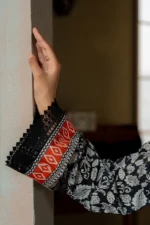 Zellbury Printed Lawn Shirt Dupatta Beige Color WUS26X20661