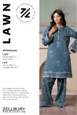Zellbury Printed Lawn 2 Piece Shirt Shalwar WUS26X20663