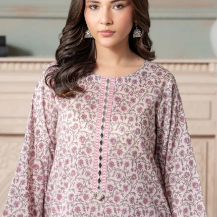 Zellbury Printed Lawn 2 Piece in Pink Color WUS26X20735