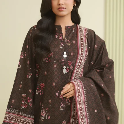 Zellbury Printed Lawn Shirt Dupatta WUS26X20804