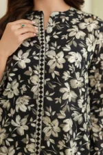 Zellbury Printed Lawn 2 Piece in Black Color WUS26X20863