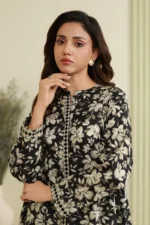 Zellbury Printed Lawn 2 Piece in Black Color WUS26X20863