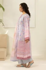 Zellbury Printed Lawn 3 Piece in Sky Blue Color WUS26X30415