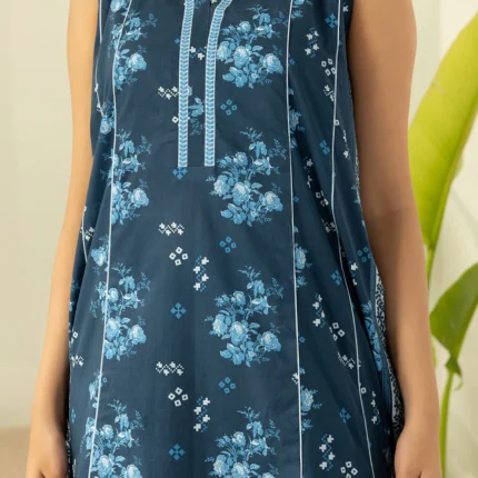 Zellbury Printed Lawn 3 Piece in Blue Color WUS26X30422