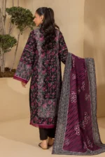 Zellbury Printed Lawn 3 Piece in Black Color WUS26X30425