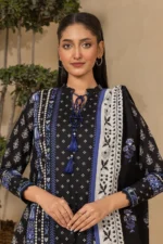 Zellbury Printed Lawn 3 Piece in Black WUS26X30428