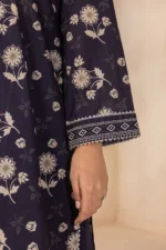 Zellbury Printed Lawn 3 Piece in Dark Blue WUS26X30538