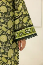 Zellbury Printed Lawn 3 Piece in Green Color WUS26X30612