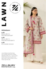 Zellbury Printed Lawn 2 Piece in Grey Color WUS26X30616