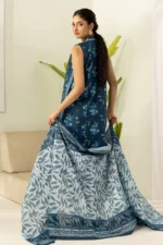 Zellbury Printed Lawn 3 Piece in Blue Color WUS26X30422