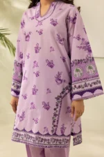Zellbury Dobby Printed Lawn 3 Piece Lilac Color WUS26X30629