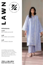 Zellbury Paste Print Lawn 3 Piece WUS26X30765