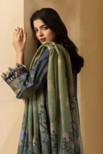 Zellbury Printed Lawn 3 Piece in Green Color WUS26X30766