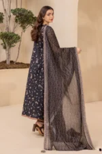 Zellbury Printed Lawn 3 Piece in Black Color WUS26X30826