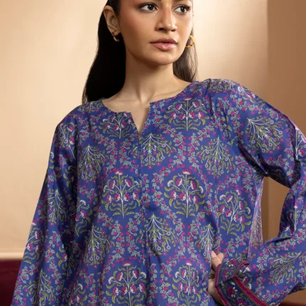 Stitched Printed Lawn Shirt WPS2611969