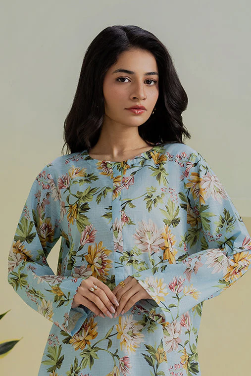 WPS2611985_17 Stitched Printed Textured Lawn Shirt
