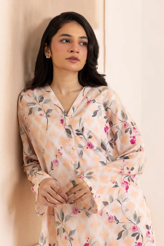 Stitched Printed Lawn Shirt WPS2611988