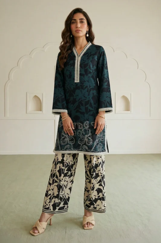 Embroidered Lawn 2 Piece WUS26E20671