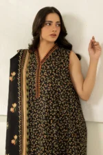 Zellbury Printed 2 Piece in Black Color WUS26X20462
