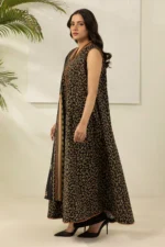 Zellbury Printed 2 Piece in Black Color WUS26X20462