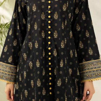 Printed Lawn 3 Piece in Dark Blue Color WUS26X30414