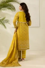 Printed Lawn 3 Piece in Yellow Color WUS26X30481