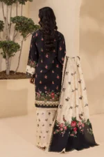Printed Lawn 3 Piece in Black Color WUS26X30698