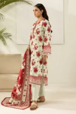 Printed Dobby Lawn 3 Piece in WUS26X30699