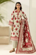 Printed Dobby Lawn 3 Piece in WUS26X30699