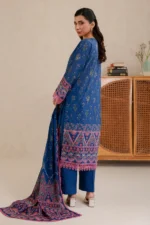 Printed Lawn 3 Piece in Blue Color WUS26X30756