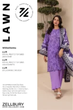 Printed Lawn 3 Piece in Purple Color WUS26X30764